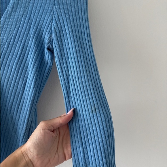 REFORMATION Gellar Blue Sweater XS - Picture 5 of 7